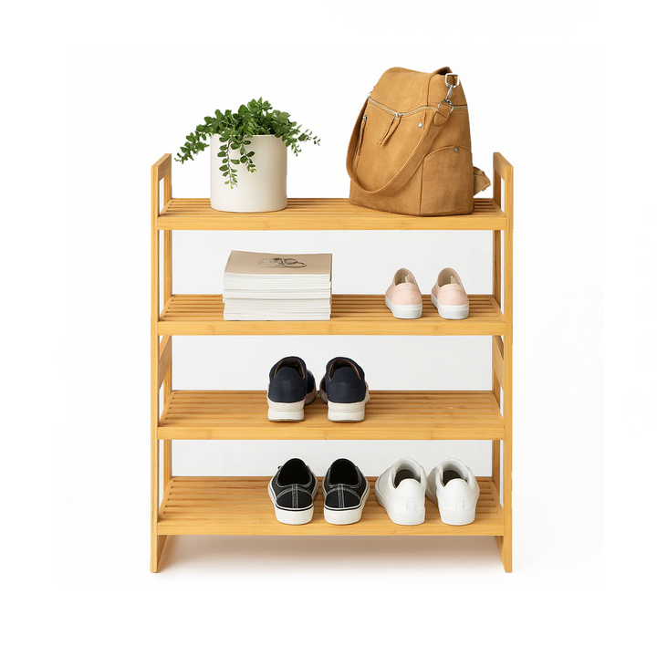 نظام - منظم أحذية بأربع طبقات