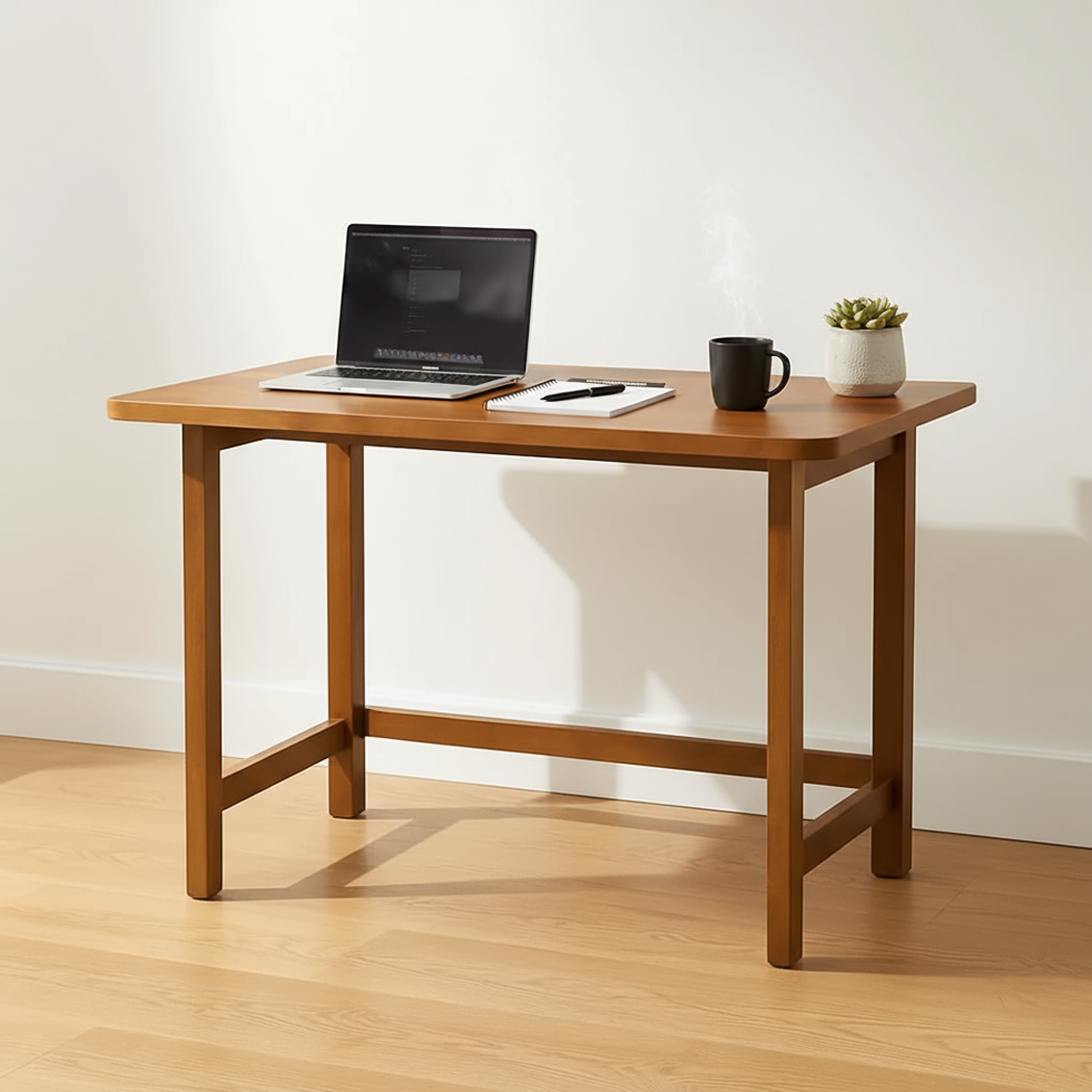 طالقة - طاولة طعام ودراسة خشبية