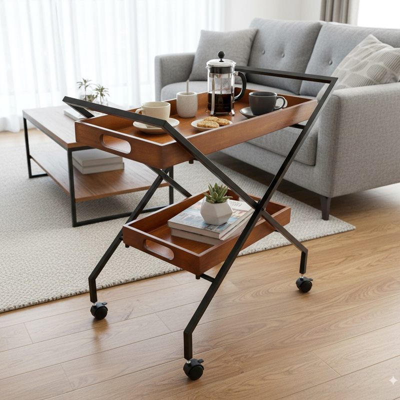 Jood – Tea Trolly - lifestyle view