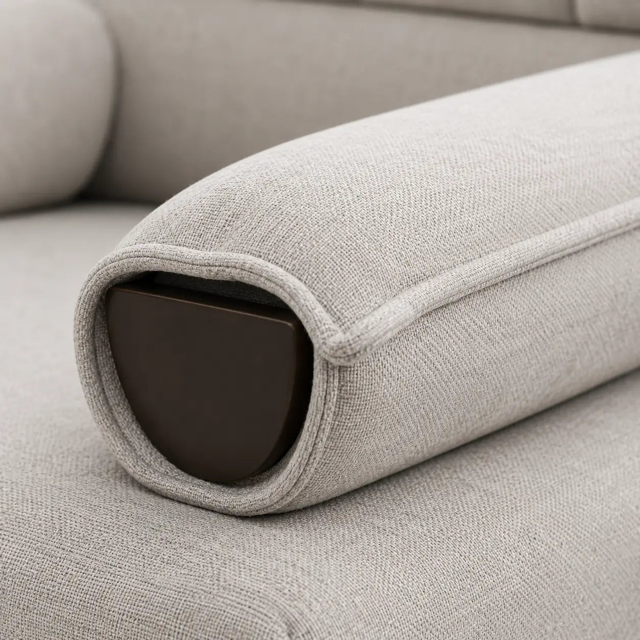 Haven - Cocoon Lounge Chair - material and detail close-up