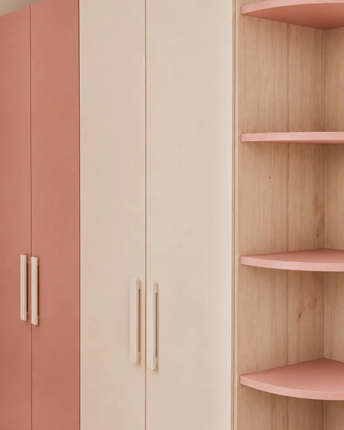 Colora – 4-Door Kids Wardrobe – تفاصيل الخامة