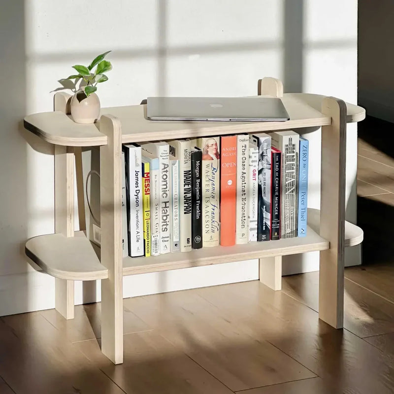 Basatta - Modern Wooden Shelves - alternate lifestyle view