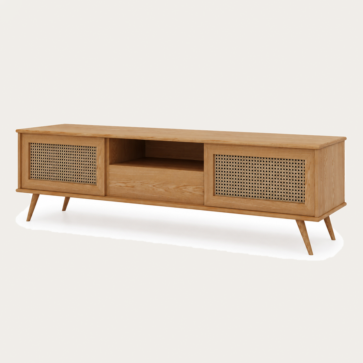 Mona TV Unit - Natural Oak variant - unified hero
