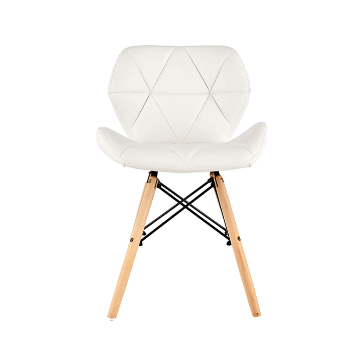 Diamond - Minimalistic leather chair