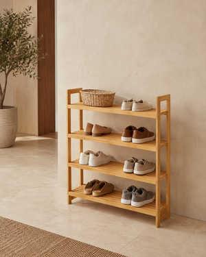 Nazzam - Shoe Rack 4 Tier Organizer - alternate lifestyle view