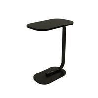 Minimalist Oval Side Table – Practical Elegance in a C Shape