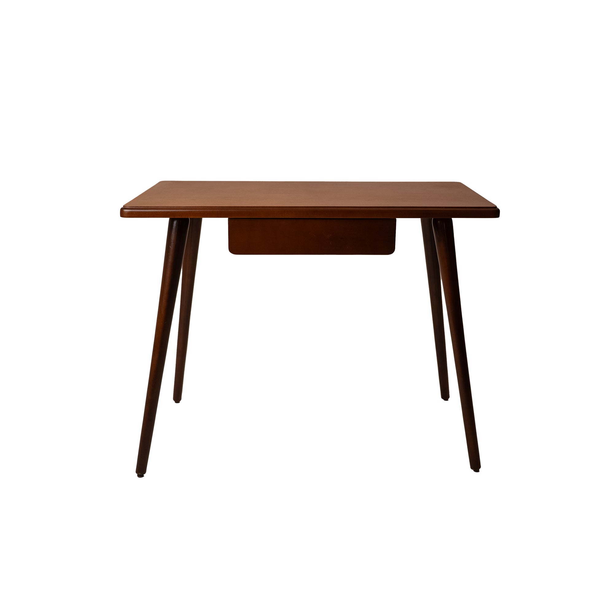 Minimalist Wooden Desk – Solid Beech with Functional Drawer