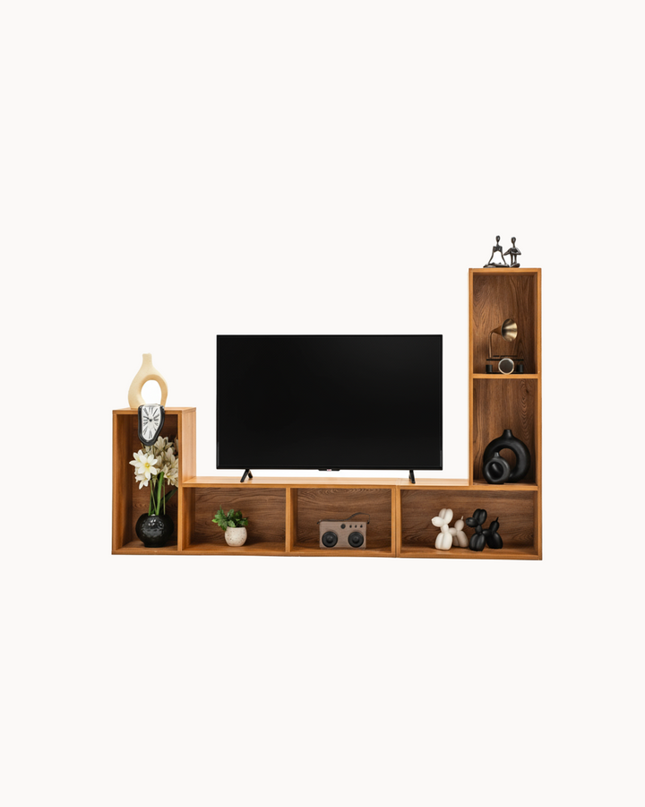 Sahab – Wooden TV & Storage Unit - hero product image