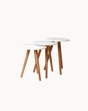 Ta’too’a – Set of 3 with Solid Wood Legs - hero product image