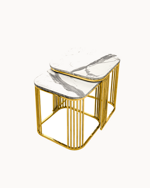Tyrion – Stainless Steel Side Tables - hero product image