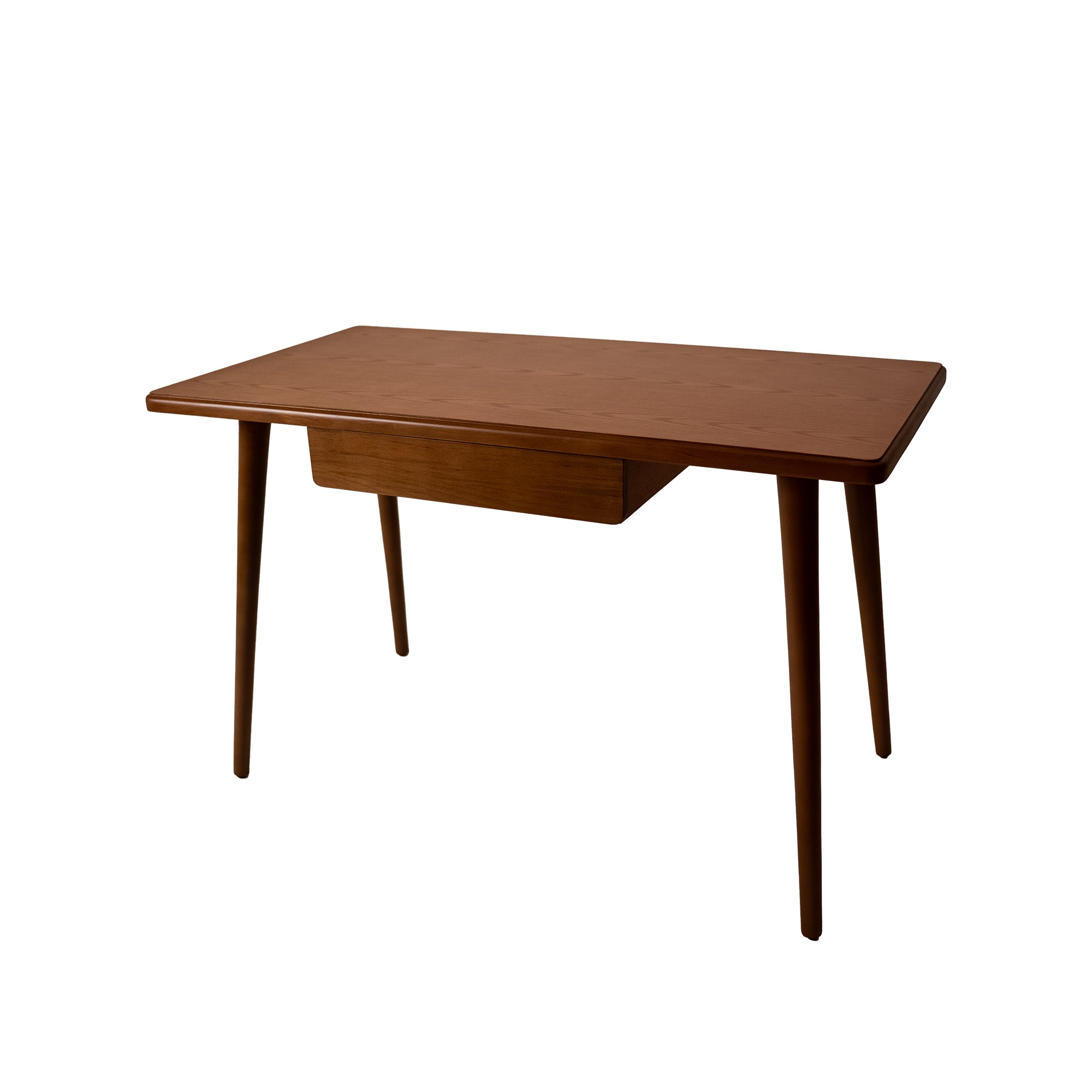 Minimalist Wooden Desk – Solid Beech with Functional Drawer