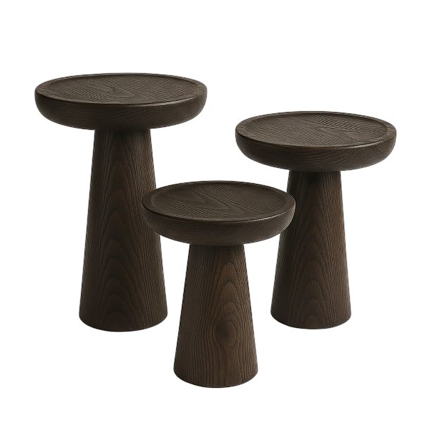 روان - طقم طاولات جانبية - ٣ قطع