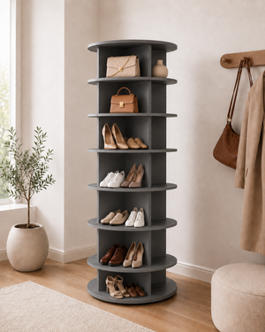 HYDRA – Rotating Shoe Organizer - alternate lifestyle view