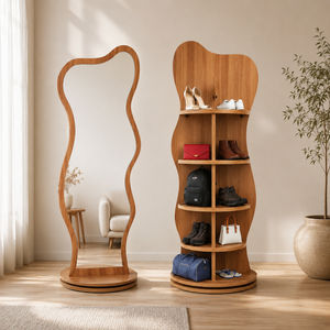 Mawja – Wave Mirror Organizer - material and detail close-up