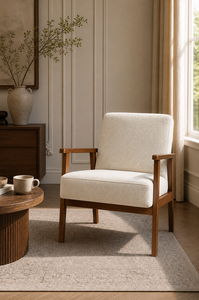 Noura – Minimalist Armchair