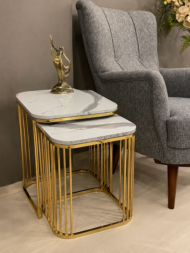 Tyrion – Stainless Steel Side Tables