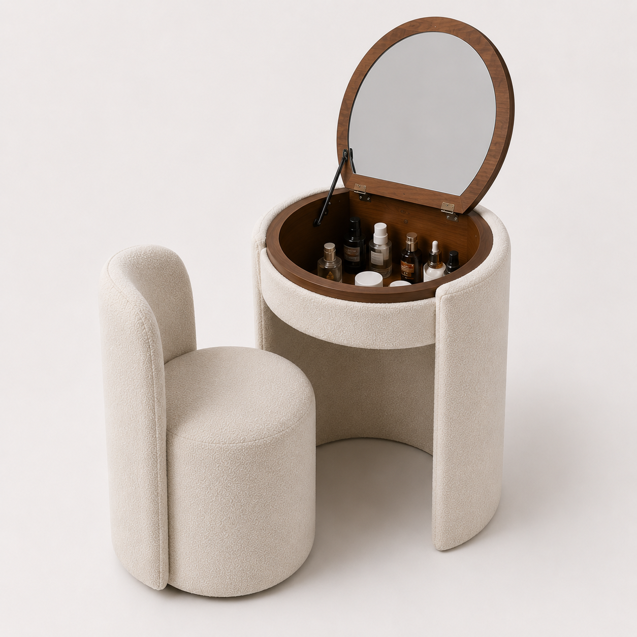 FARIDA — طاولة قابلة للطي | Foldable Vanity Table & Chair