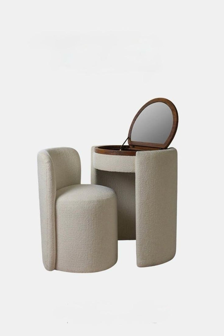 FARIDA-vanity foldable table and chair