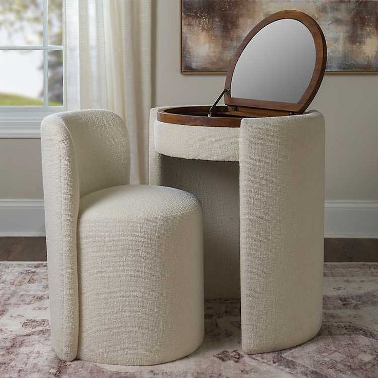FARIDA-vanity foldable table and chair