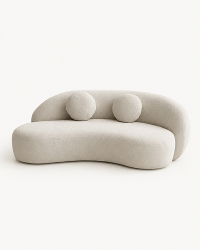 Arova – Sculptural Two-Seater Sofa