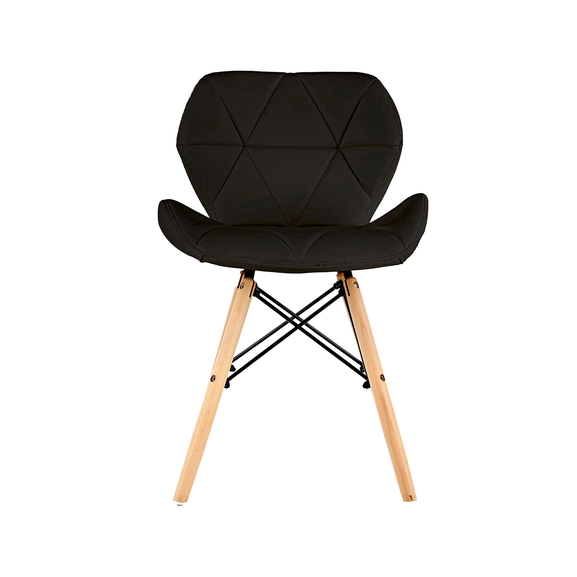 Diamond - Minimalistic leather chair