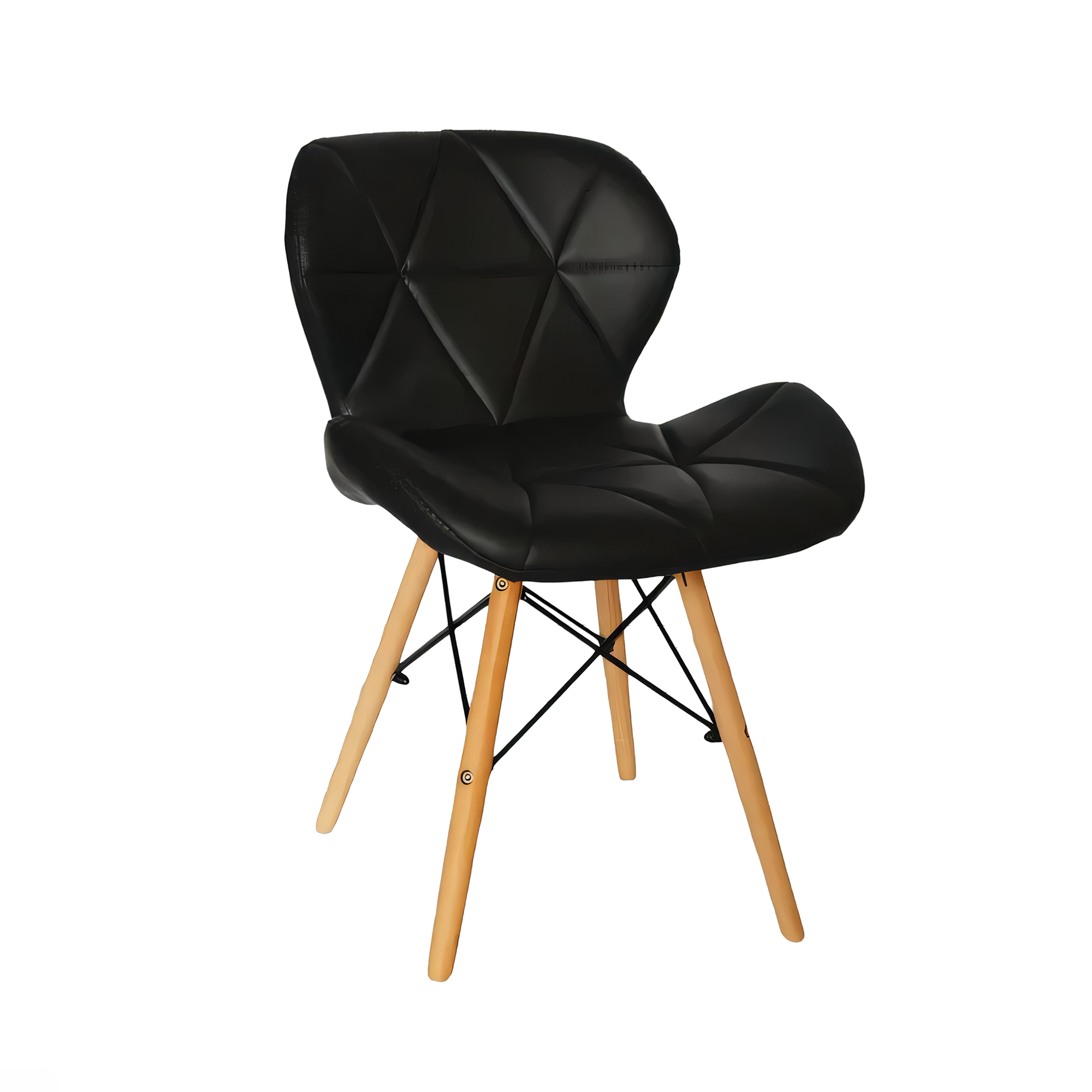 Diamond - Minimalistic leather chair