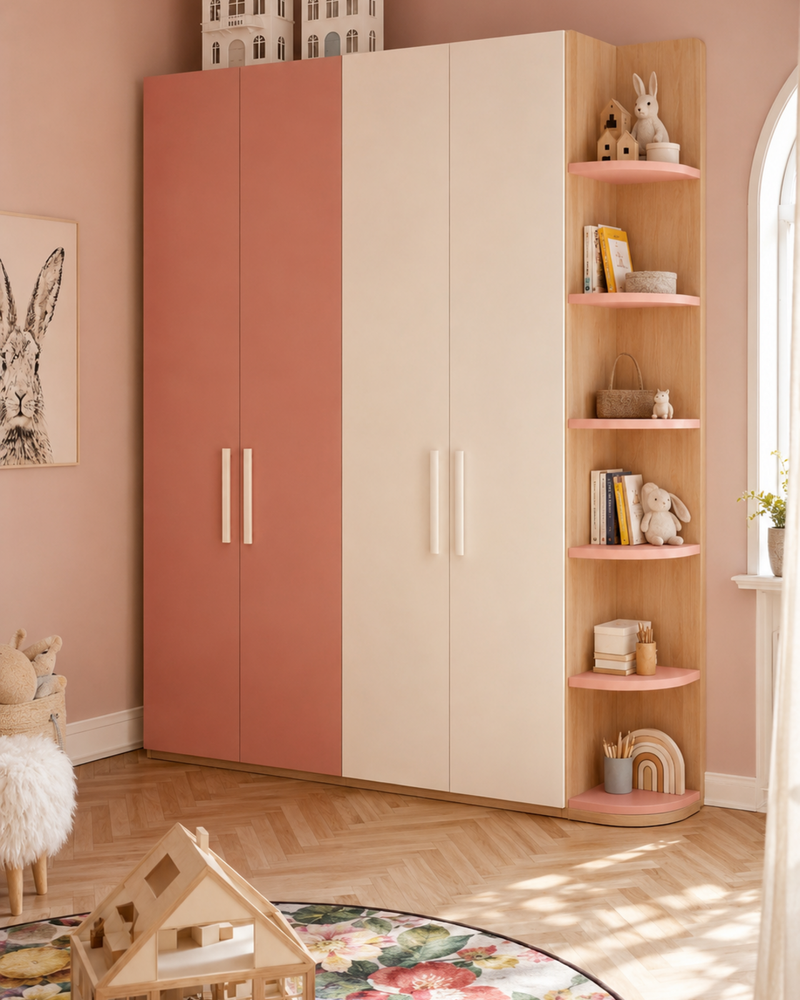 Colora – 4-Door Kids Wardrobe – صورة لايف ستايل