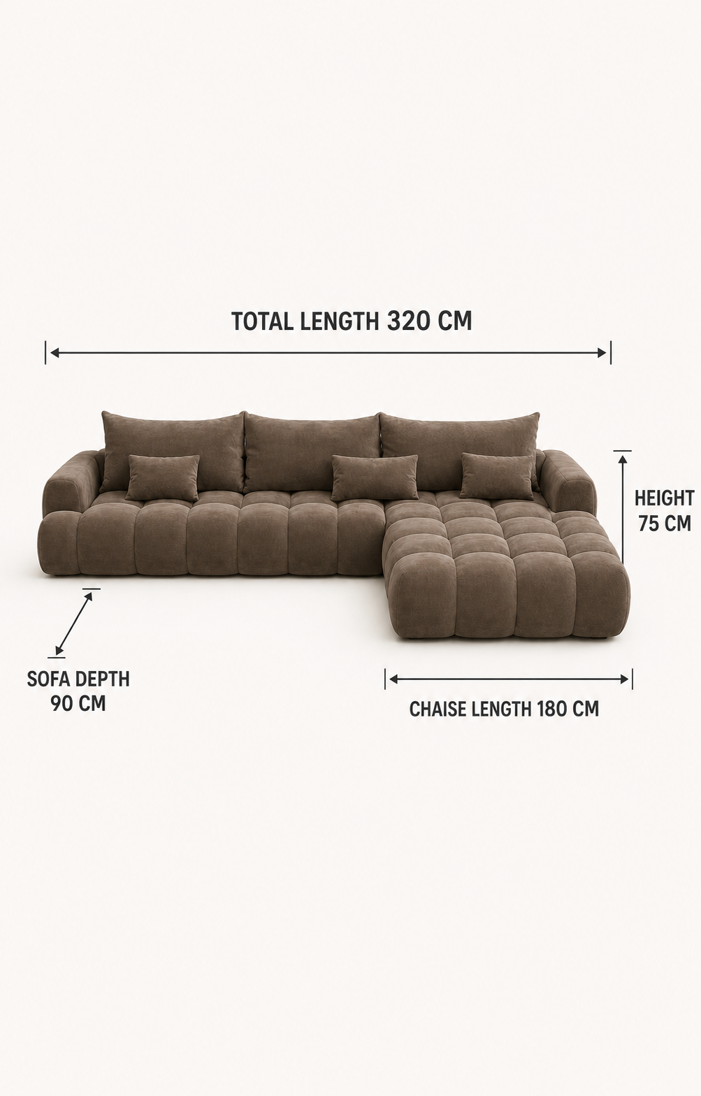 Cove – Cloud-Tufted Corner Sofa