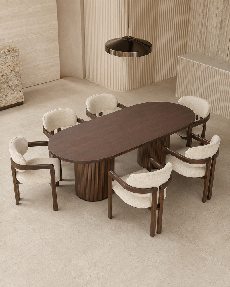 Elara dining set – ultra-modern interior