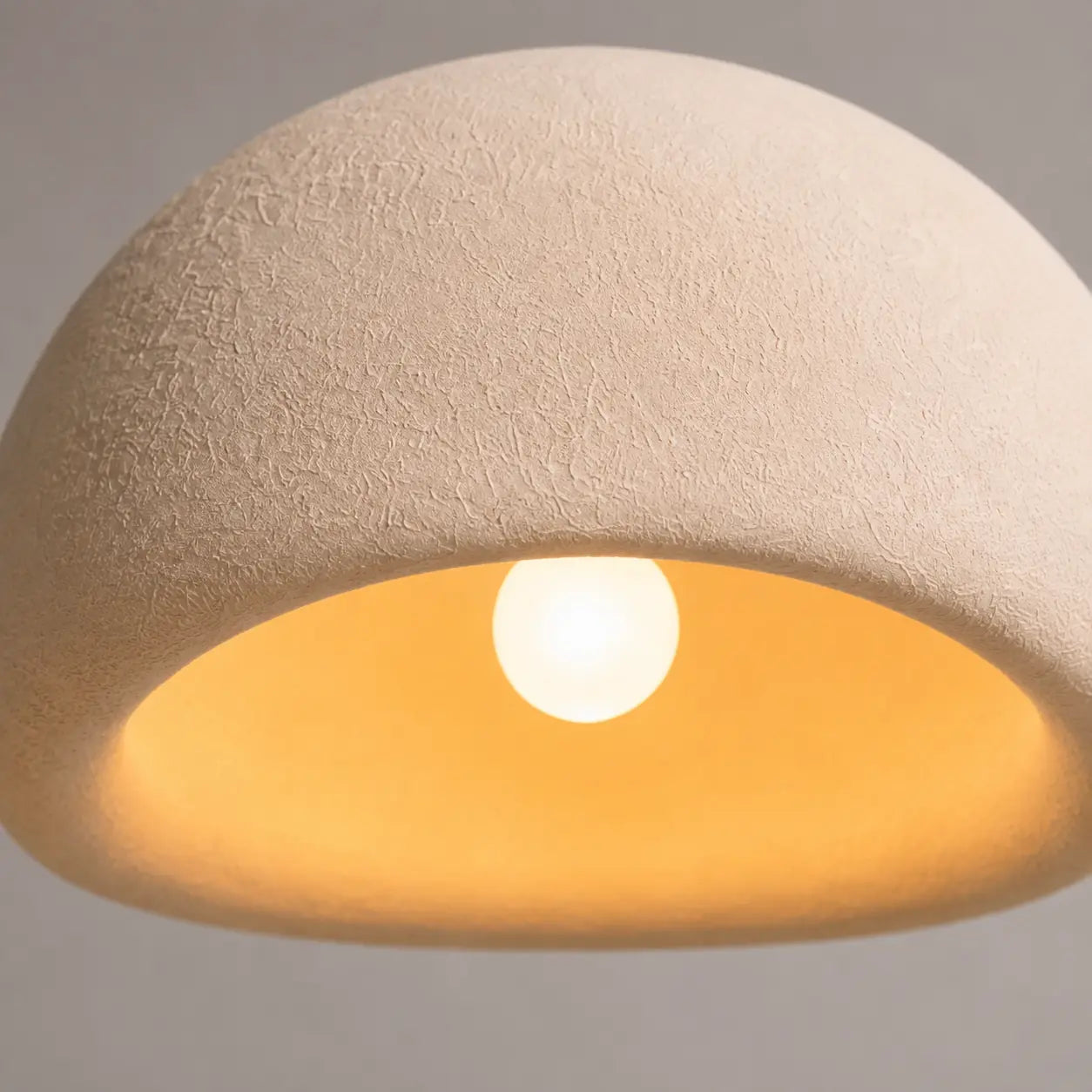 Halo 30 pendant light – material and lighting detail