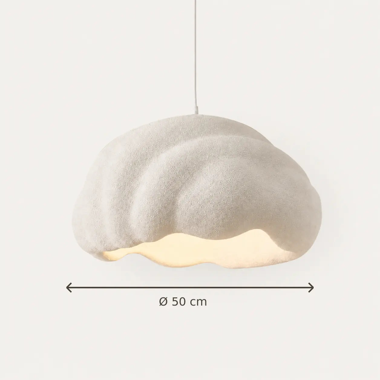 Cloud 50 pendant light dimensions