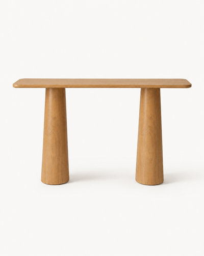 Luma – Sculptural Wooden Console
