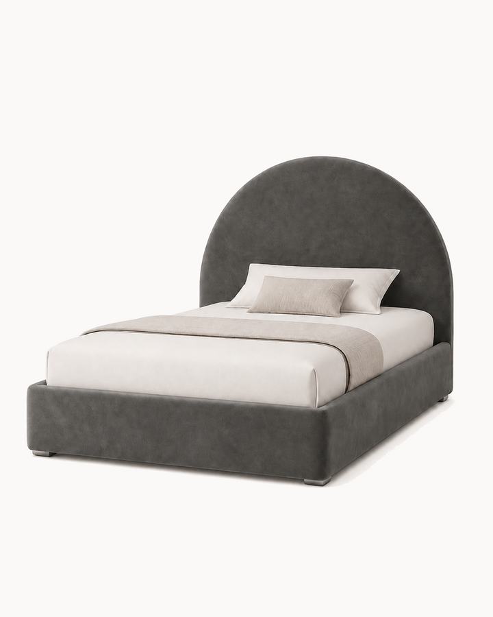 Halo – Curved Kids Bed | Gray – صورة المنتج الرئيسية