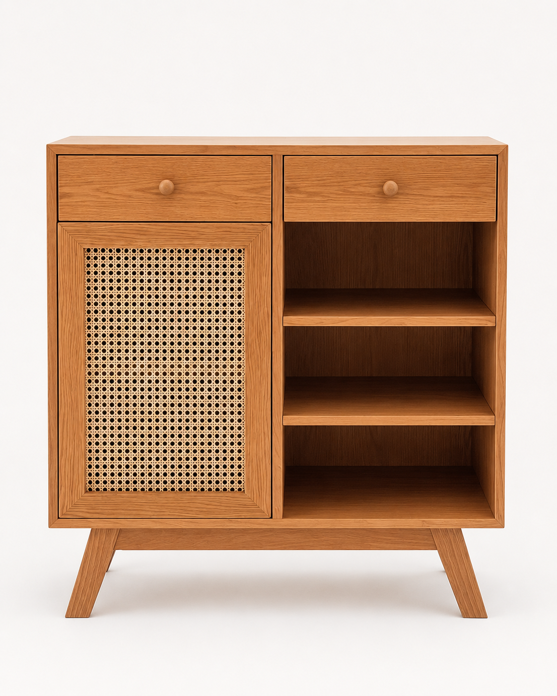 Nola – Rattan Coffee Bar Cabinet