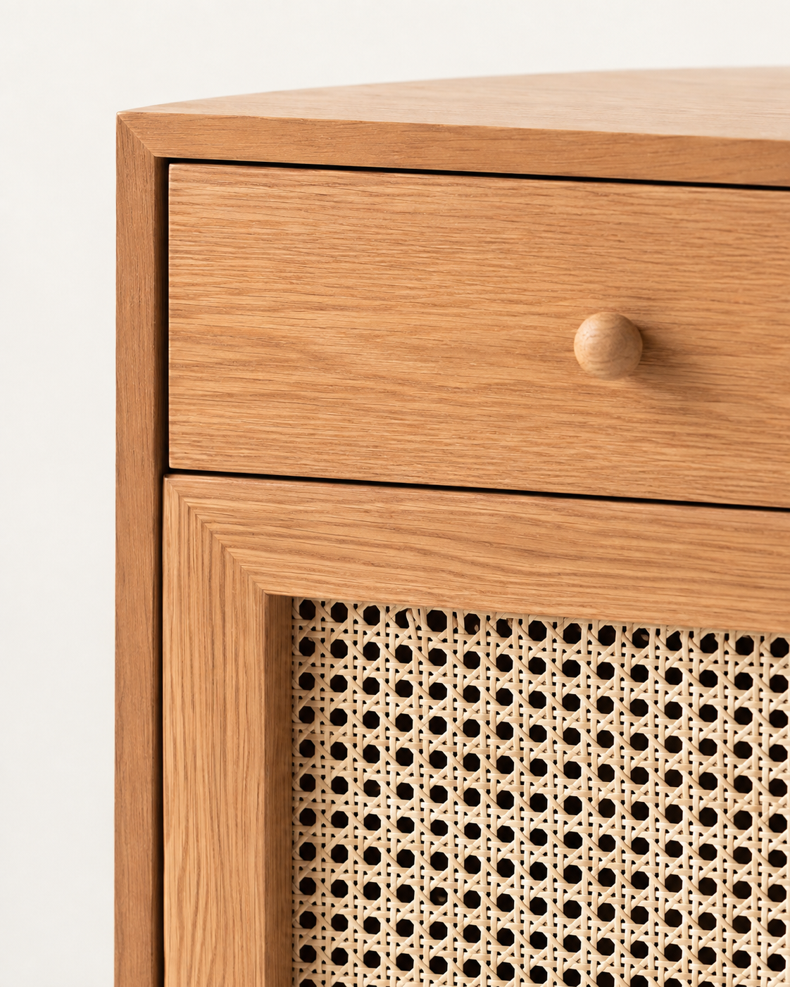 Nola – Rattan Coffee Bar Cabinet