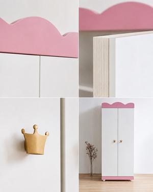 Poppy – Cloud-Crown Kids Wardrobe – تفاصيل الخامة