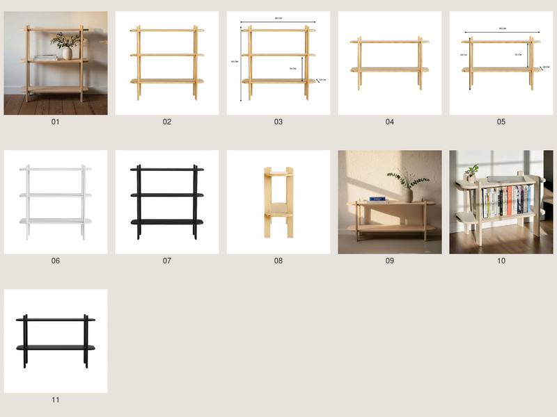 Basatta - Modern Wooden Shelves - original image 12