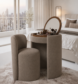 FARIDA — طاولة قابلة للطي | Foldable Vanity Table & Chair - original image 08