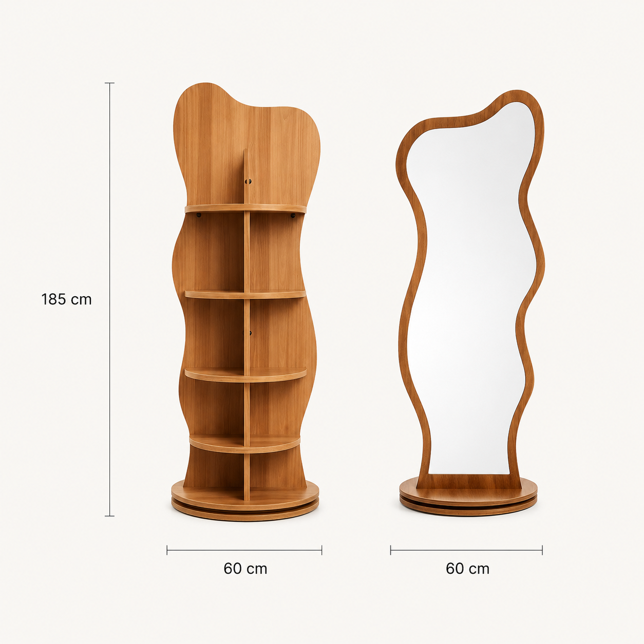 Mawja – Wave Mirror Organizer
