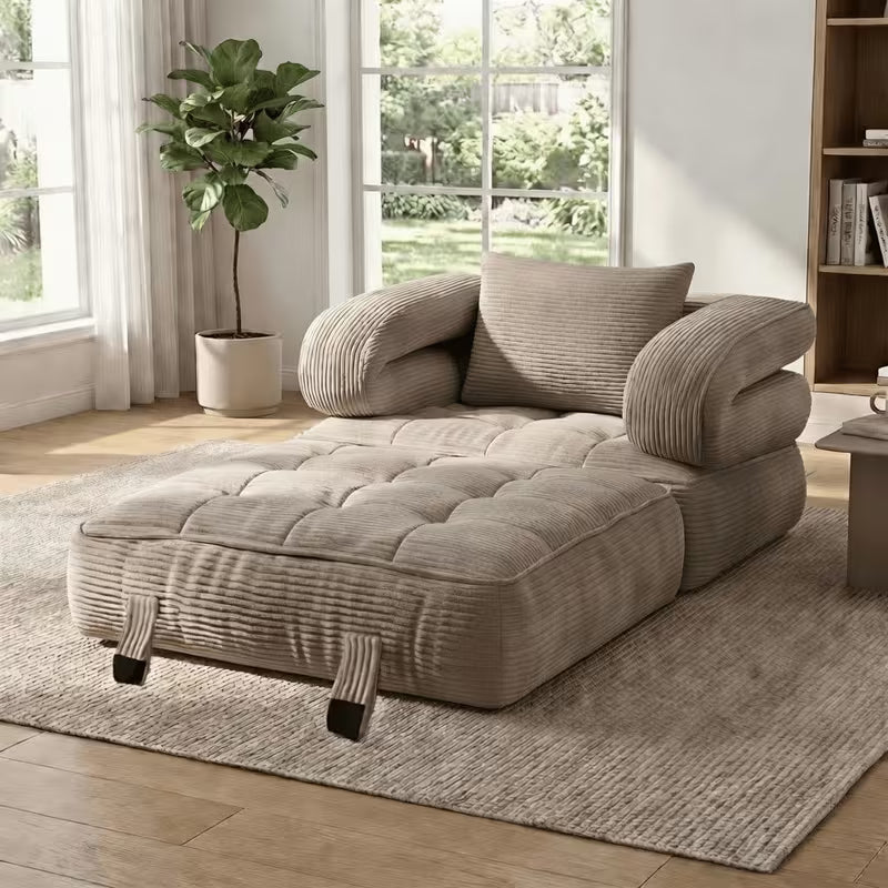 RAHA — كنبة أرضية 3 في 1 | Foldable Lounge Sofa Bed - original image 10