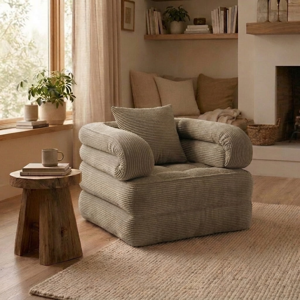 RAHA — كنبة أرضية 3 في 1 | Foldable Lounge Sofa Bed