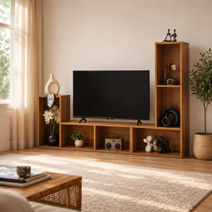 Sahab – Wooden TV & Storage Unit - original image 01