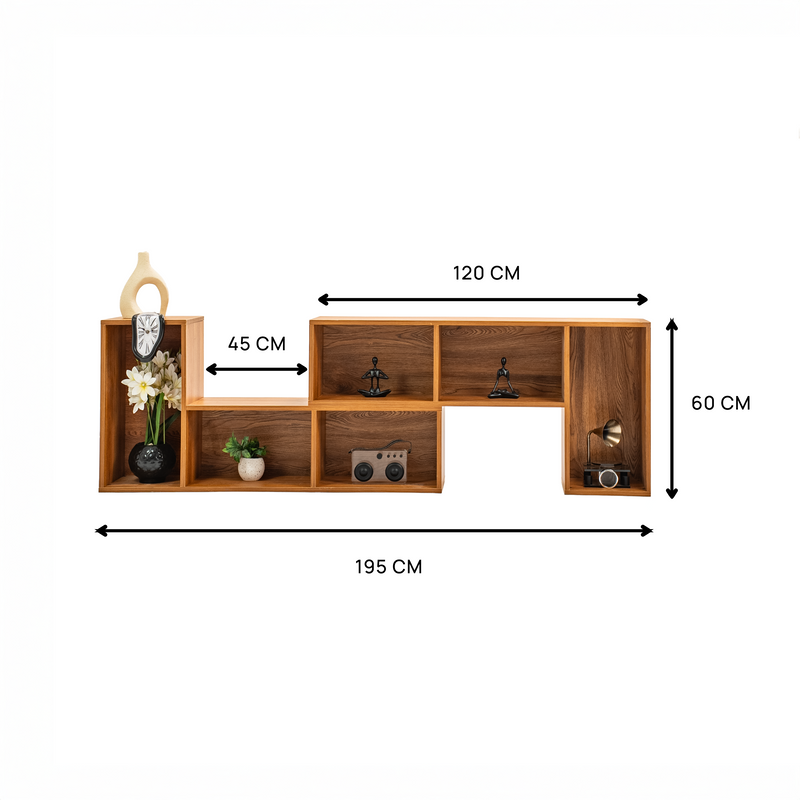 Sahab – Wooden TV & Storage Unit - original image 07