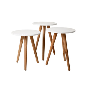 Ta’too’a – Set of 3 with Solid Wood Legs - original image 03