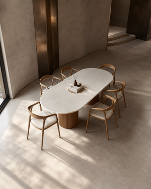 Riva dining set – ultra-modern interior