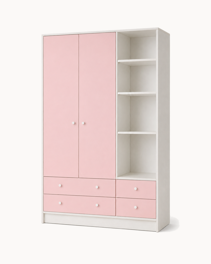 Rosie Loft – Kids Wardrobe with Drawers – صورة المنتج الرئيسية
