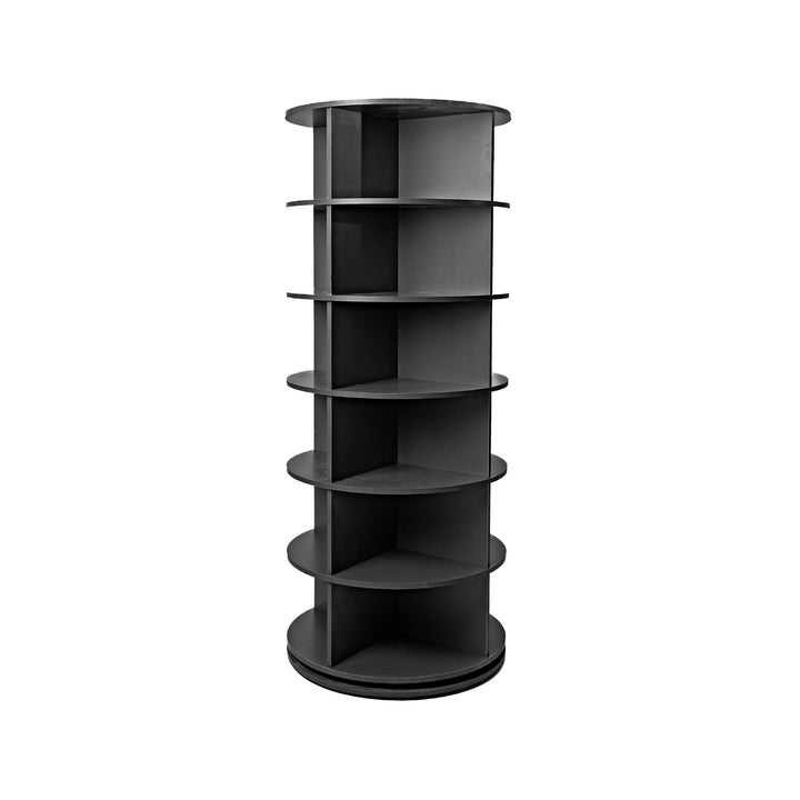 Modern Rotating Organizer – Sleek MDF Stand for Shoes & Bags