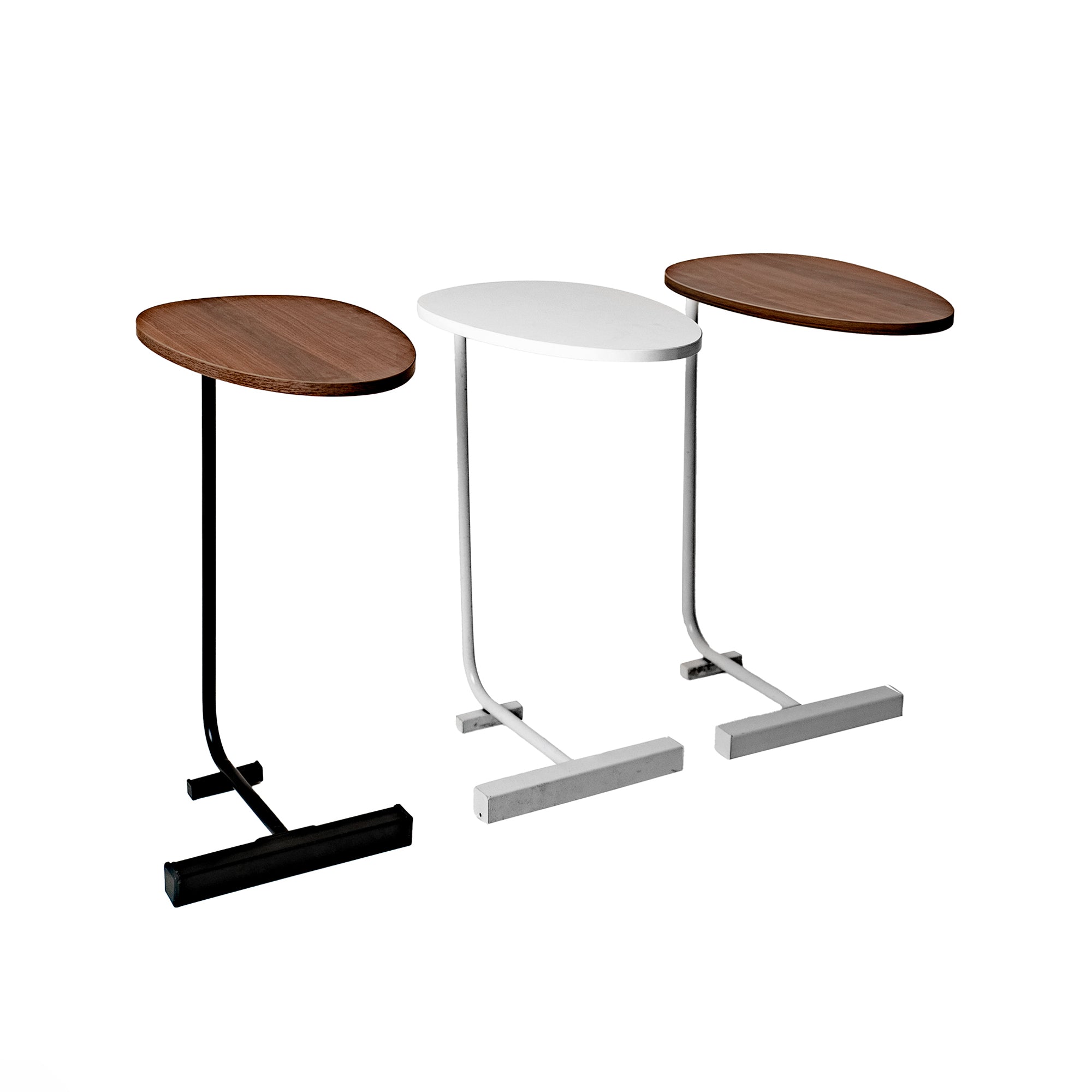 Modern C-Shaped Side Table – Smart & Compact