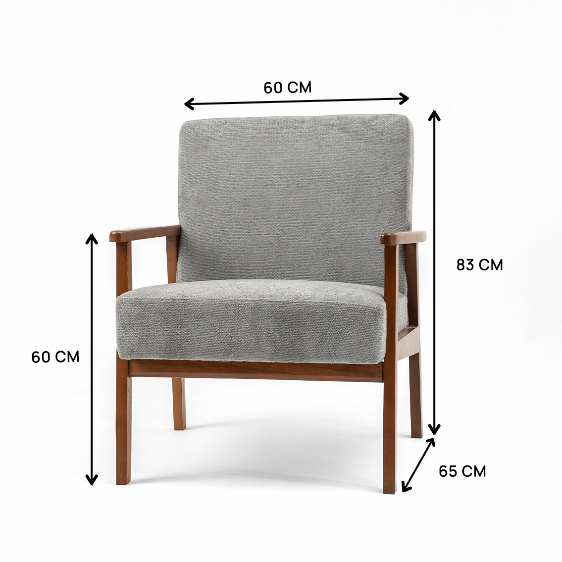 Noura – Minimalist Armchair