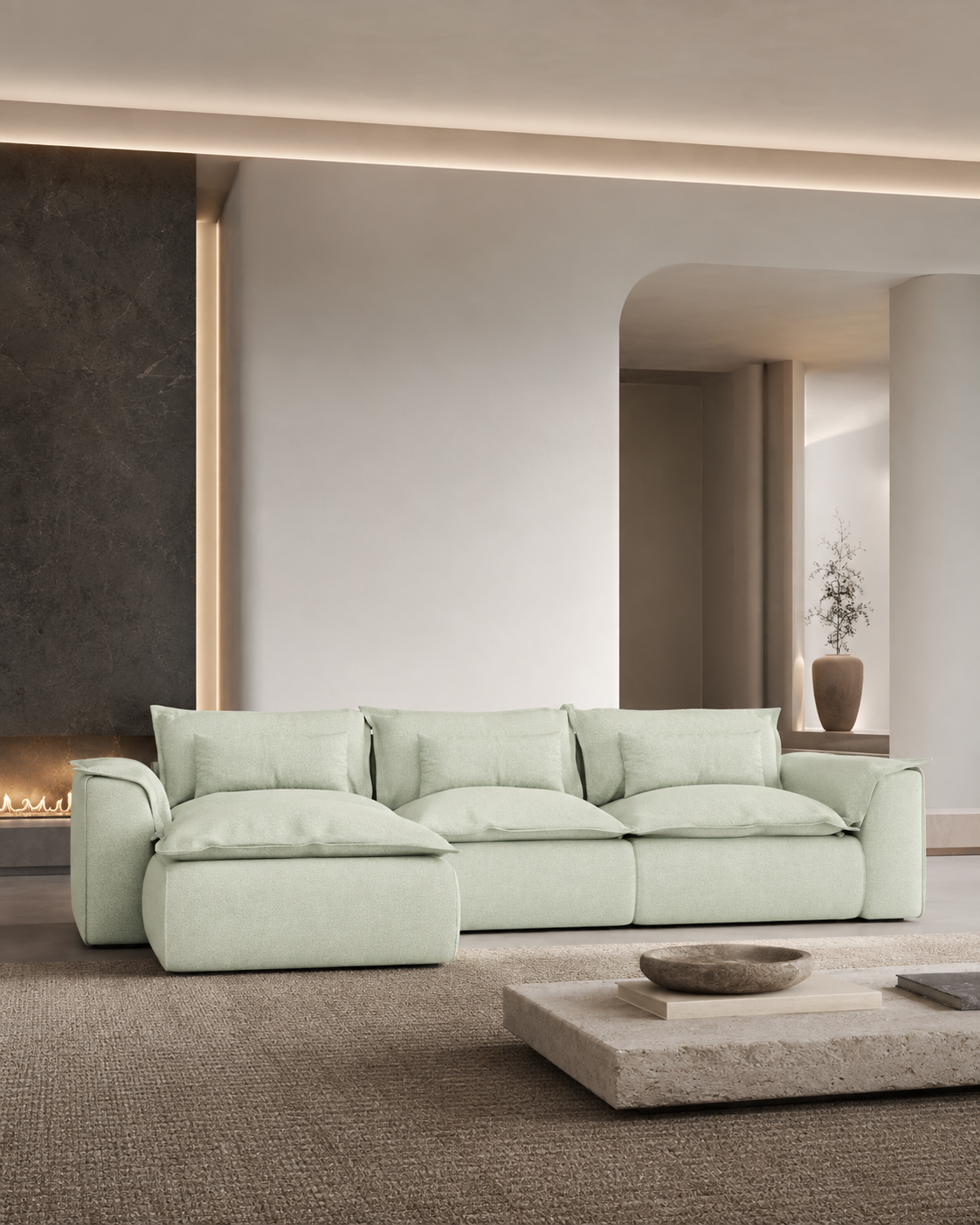 Sora – Cloud L-Shape Sofa